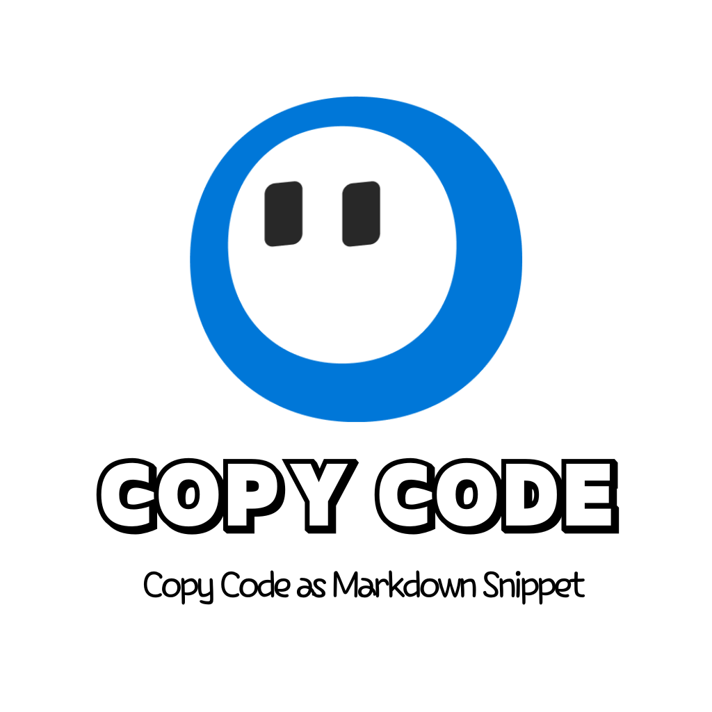 Copy Code as Snippet